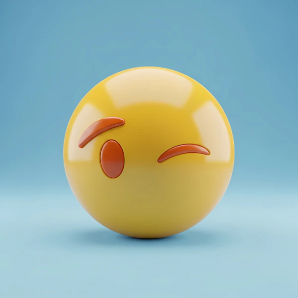 Winking Emoji Render
