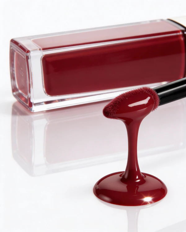 Red Lipstick Close-Up