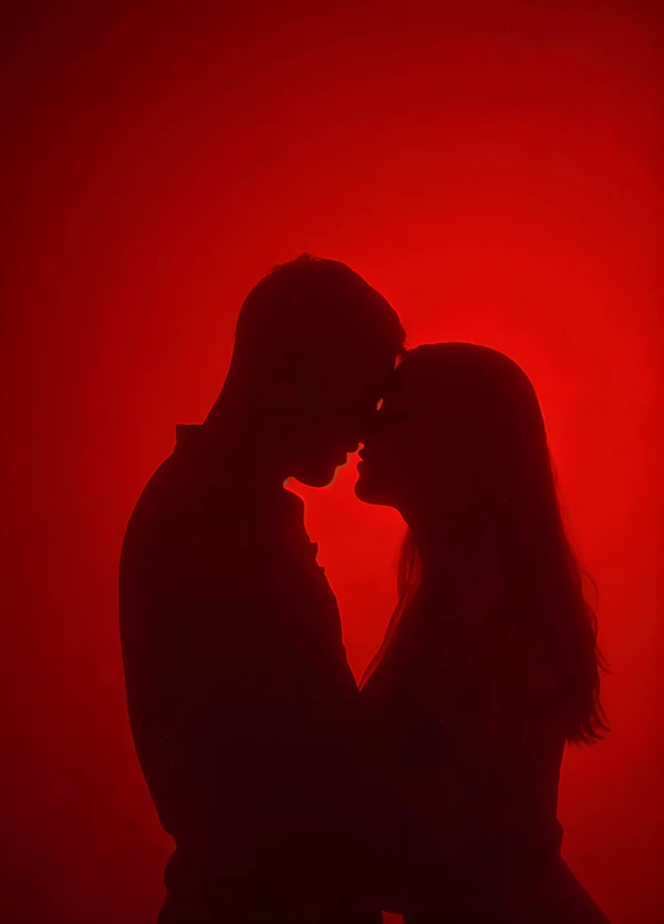Silhouette Couple Romance
