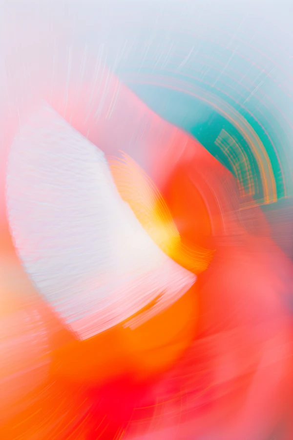 Vibrant Abstract Swirl