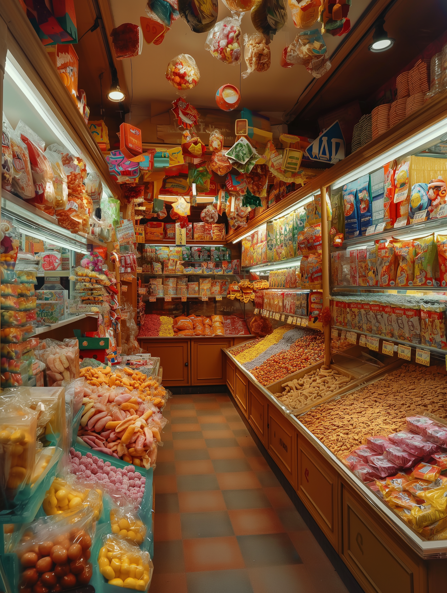 Candy Store Interior