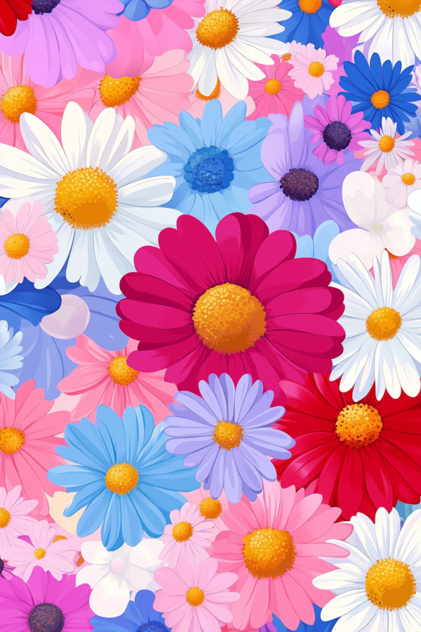 Vibrant Floral Illustration