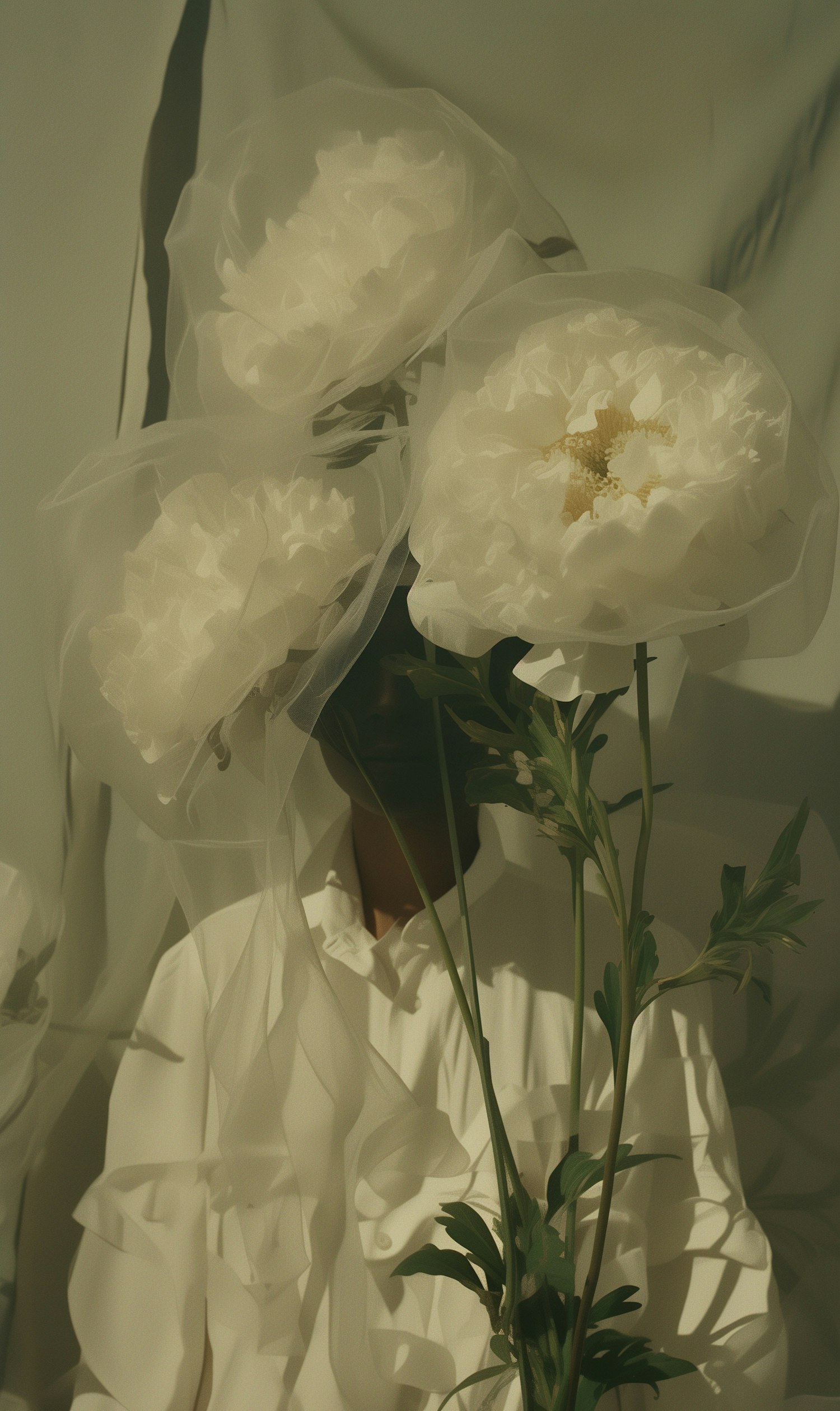 Ethereal Floral Portrait