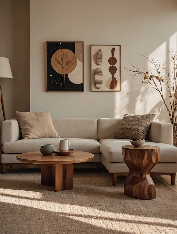 Cozy Minimalist Living Room
