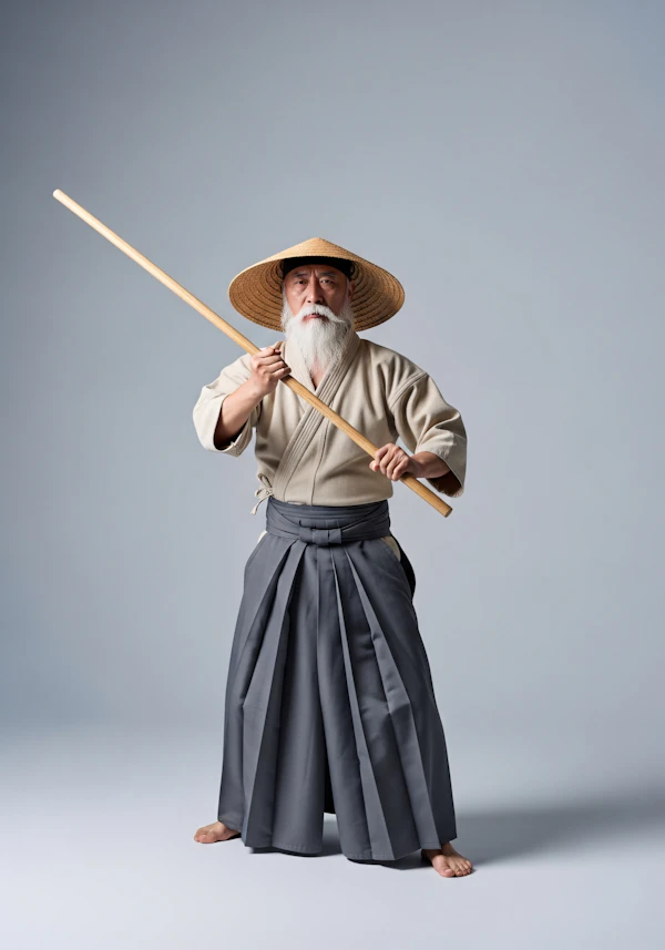 Elderly Martial Artist