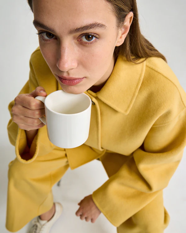 Woman with Mug