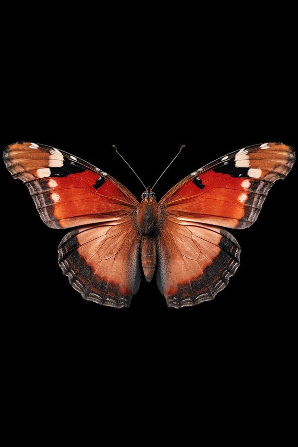 Vivid Butterfly Display