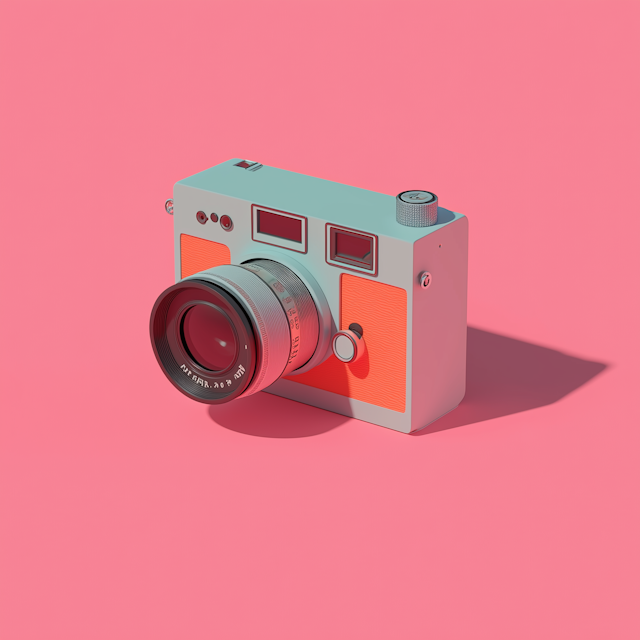 Stylized Vintage Camera