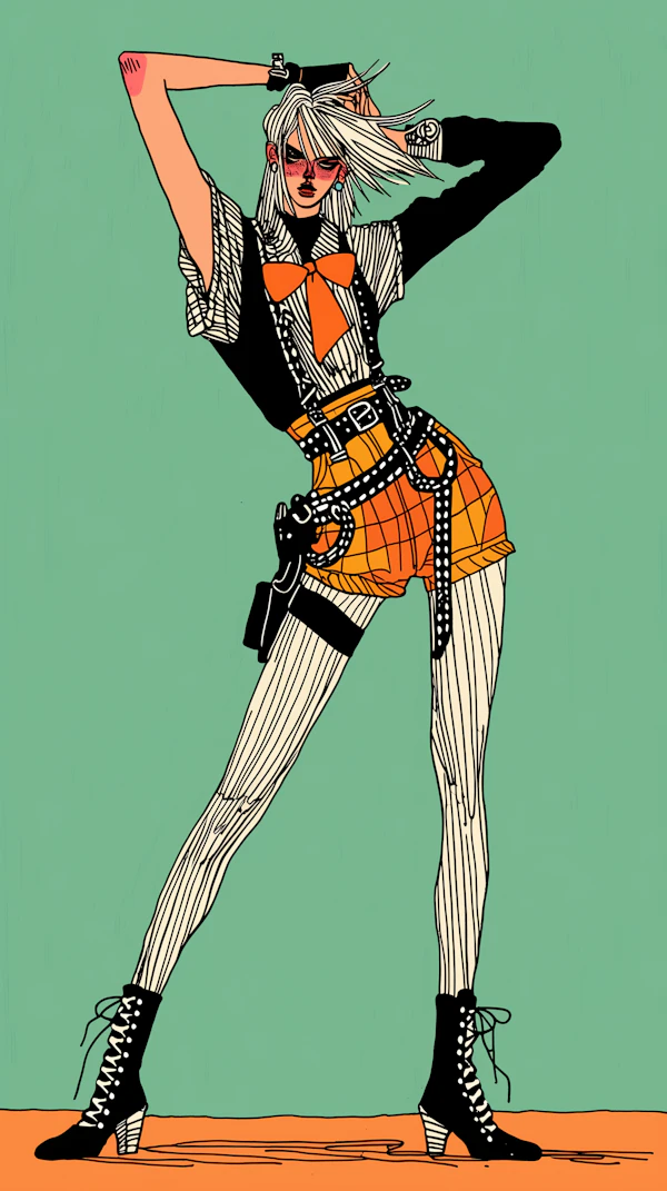 Dynamic Pose Illustration