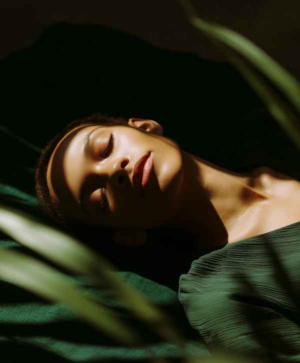 Serene Portrait in Light