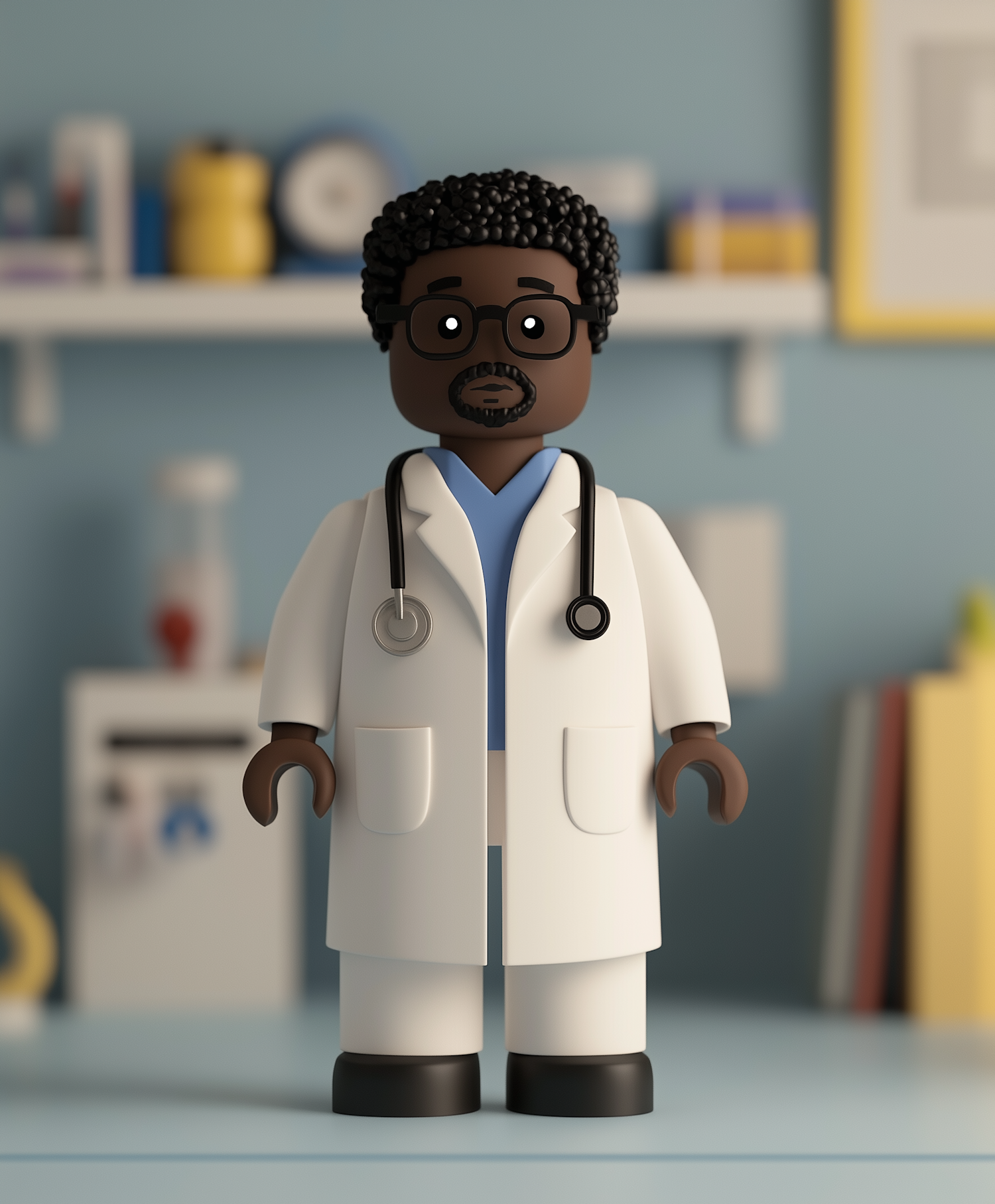 Animated Pediatric Doctor Character