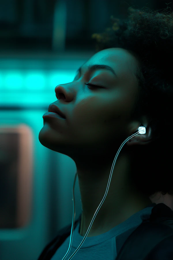 Serene Urban Portrait