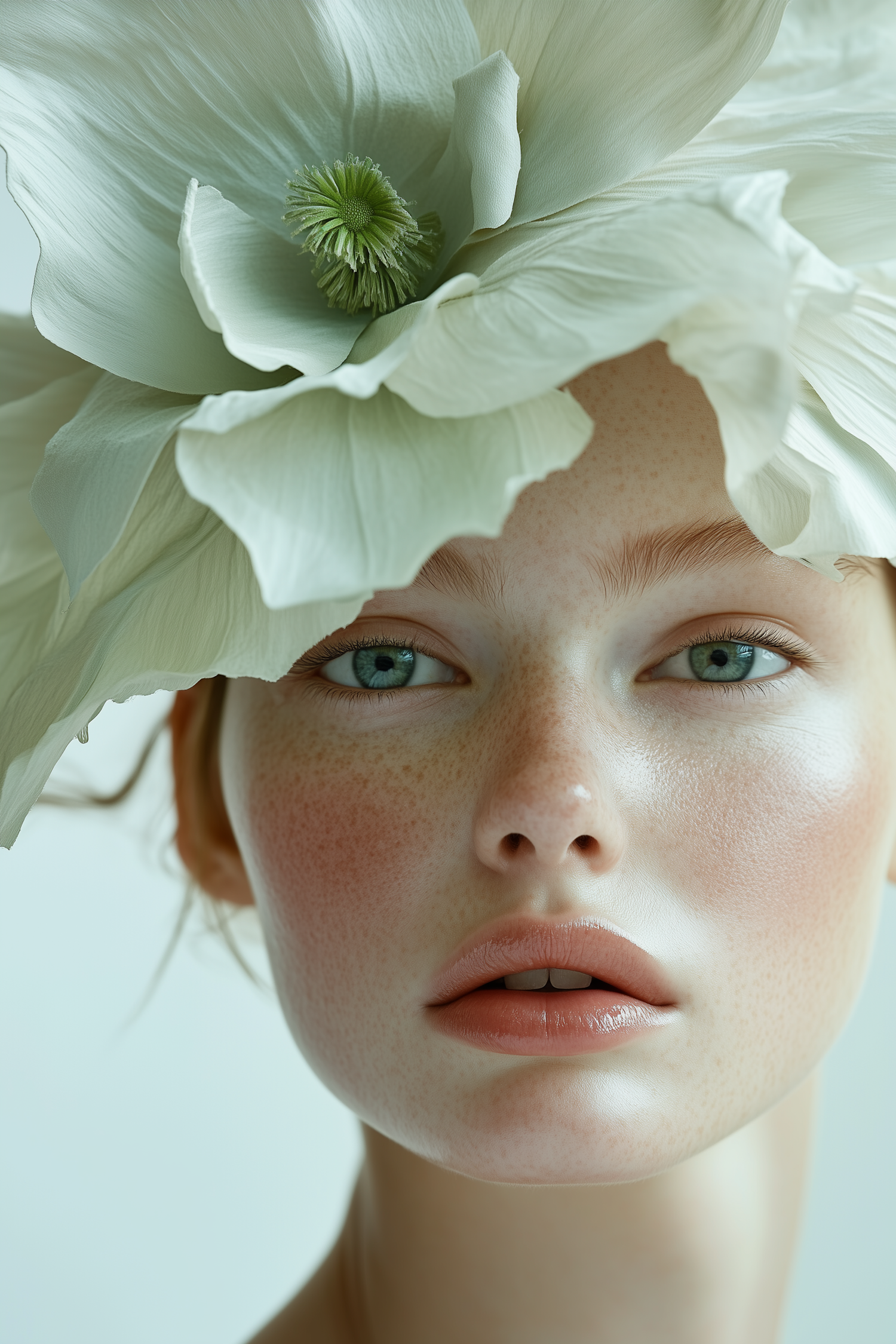 Ethereal Floral Portrait