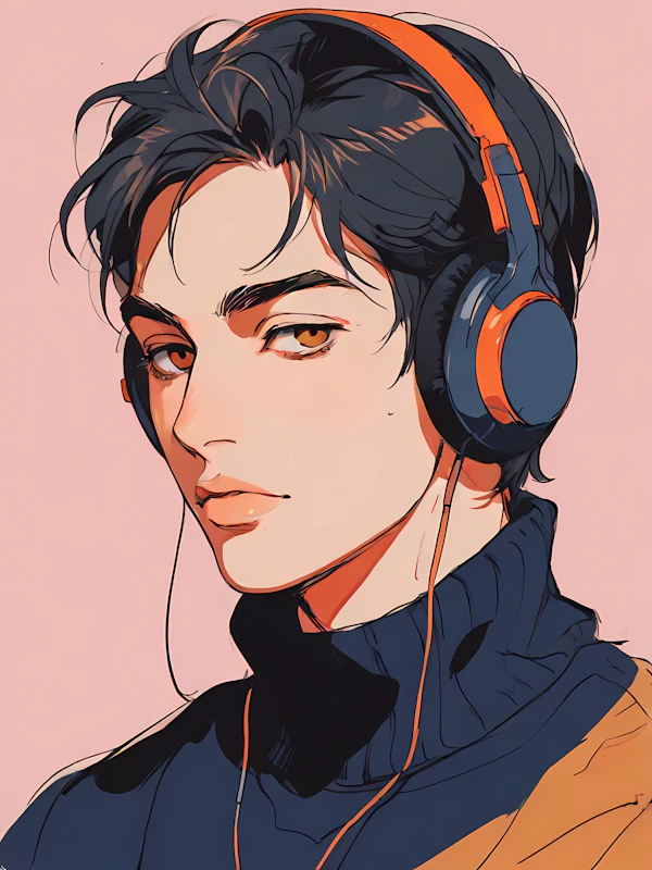 Stylized Man Illustration