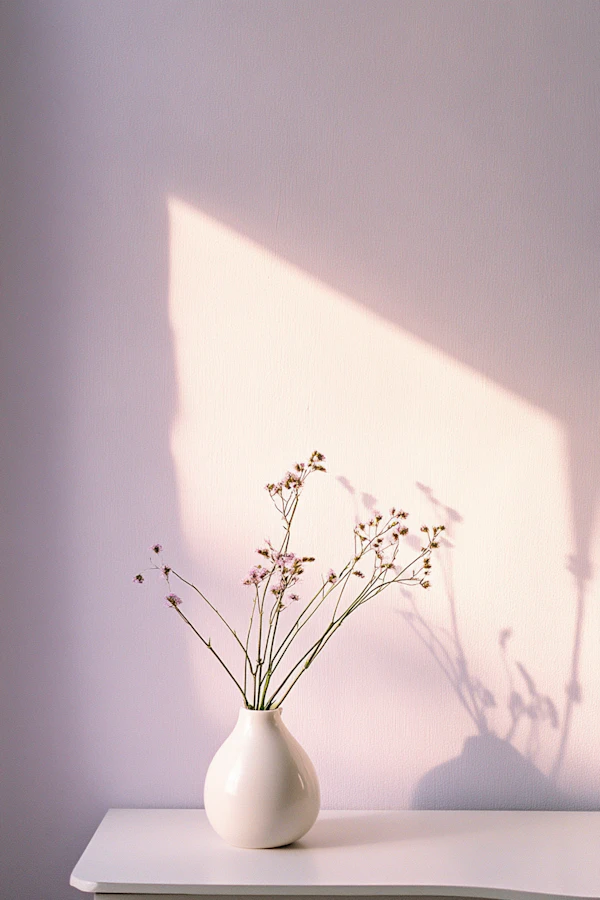 Minimalist Vase Scene