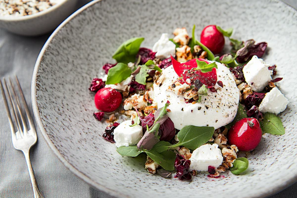 Burrata Cheese Dish