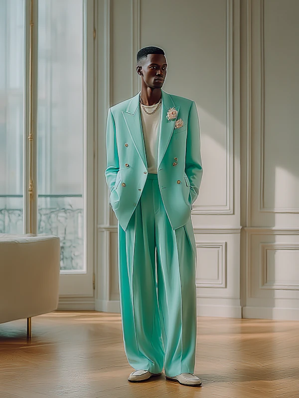 Elegant Mint Suit