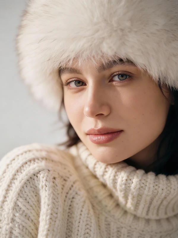 Cozy Winter Portrait