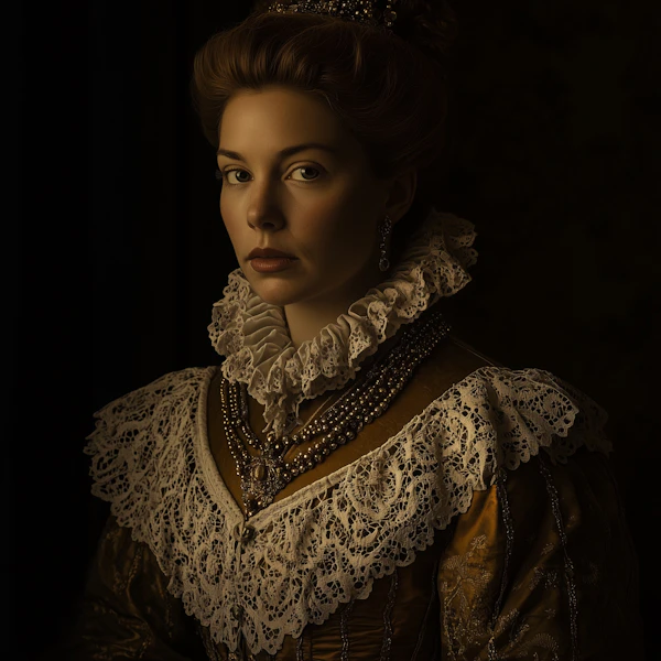 Regal Historical Portrait