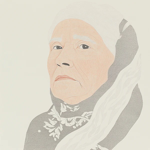 Elderly Woman Portrait