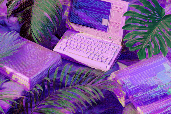 Futuristic Tech and Nature