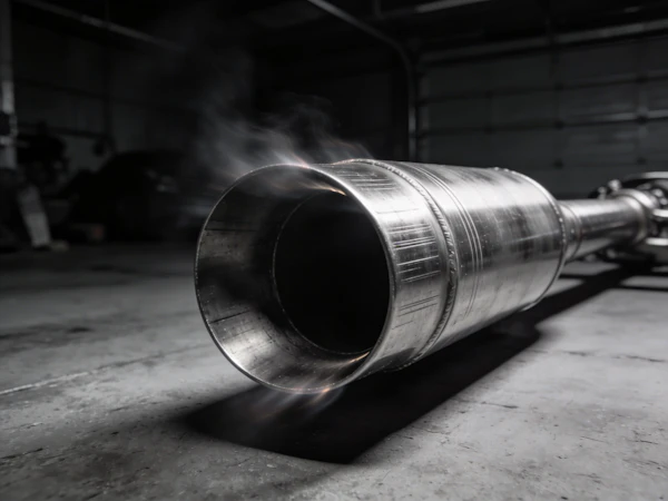 Polished Exhaust Pipe