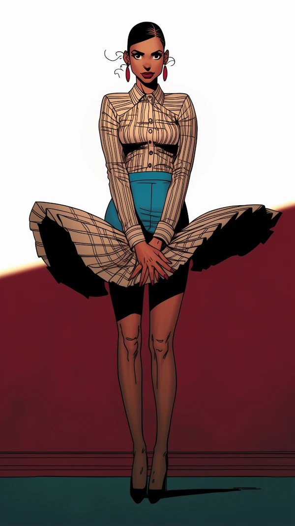 Confident Woman Illustration