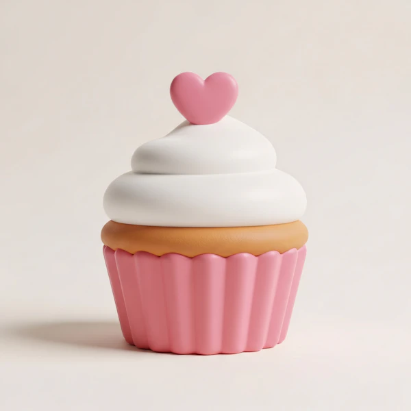 Charming Cupcake Design