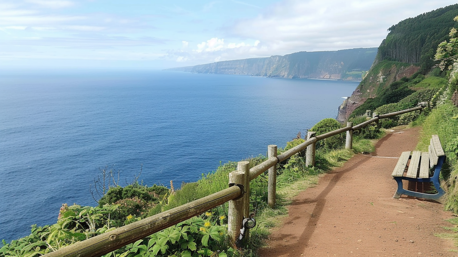 Serene Coastal Scene