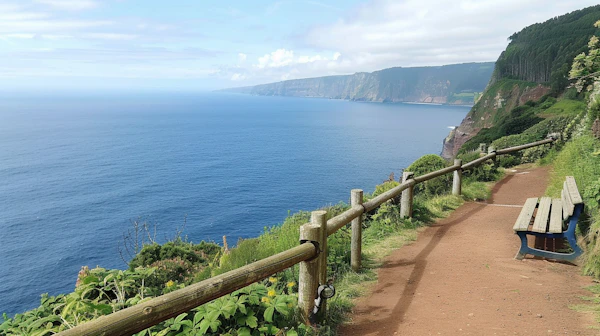 Serene Coastal Scene