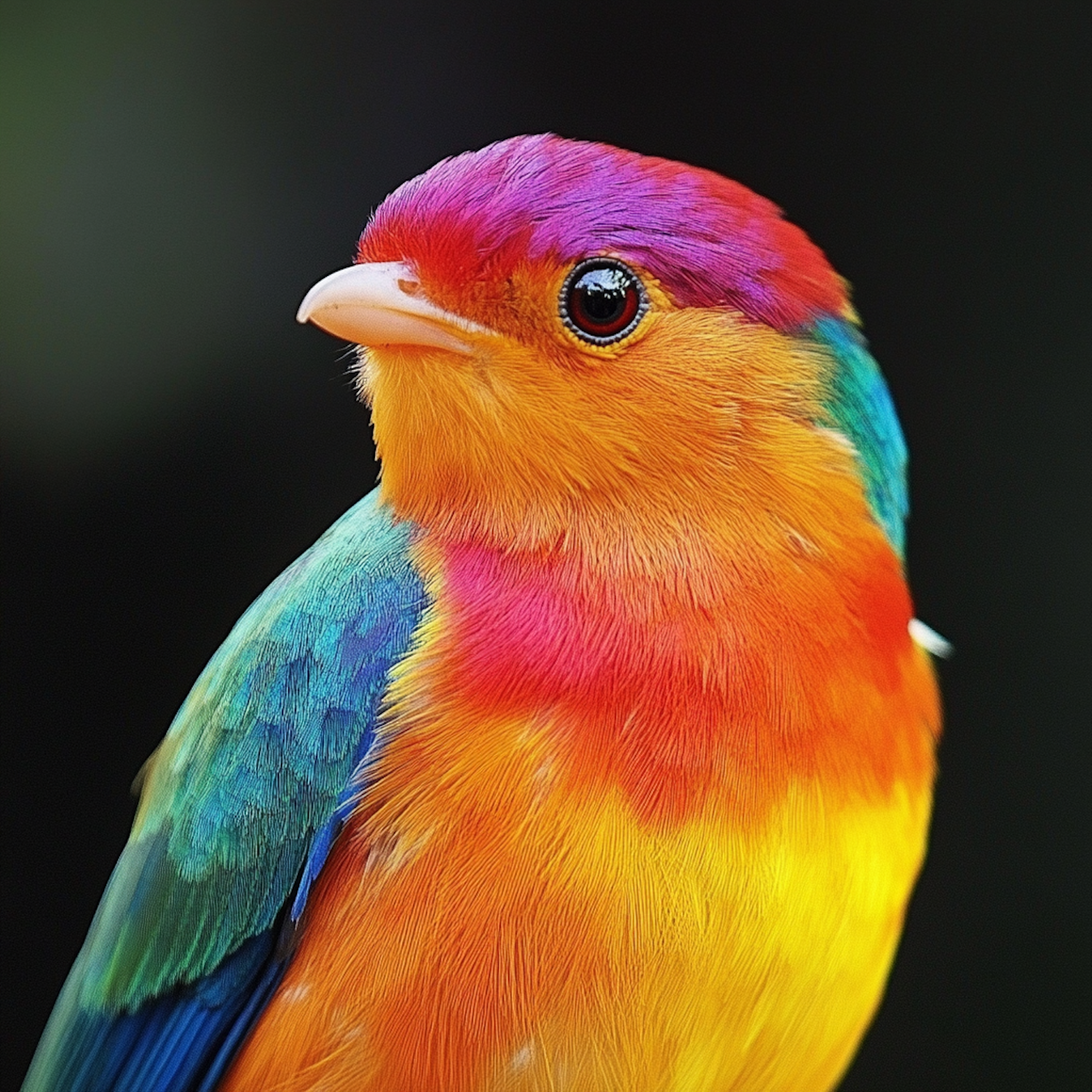 Vibrant Bird in Focus