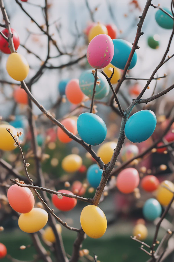 Easter Egg Tree