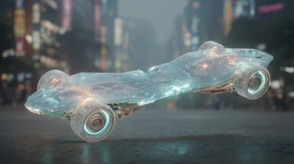 Futuristic Hover Car