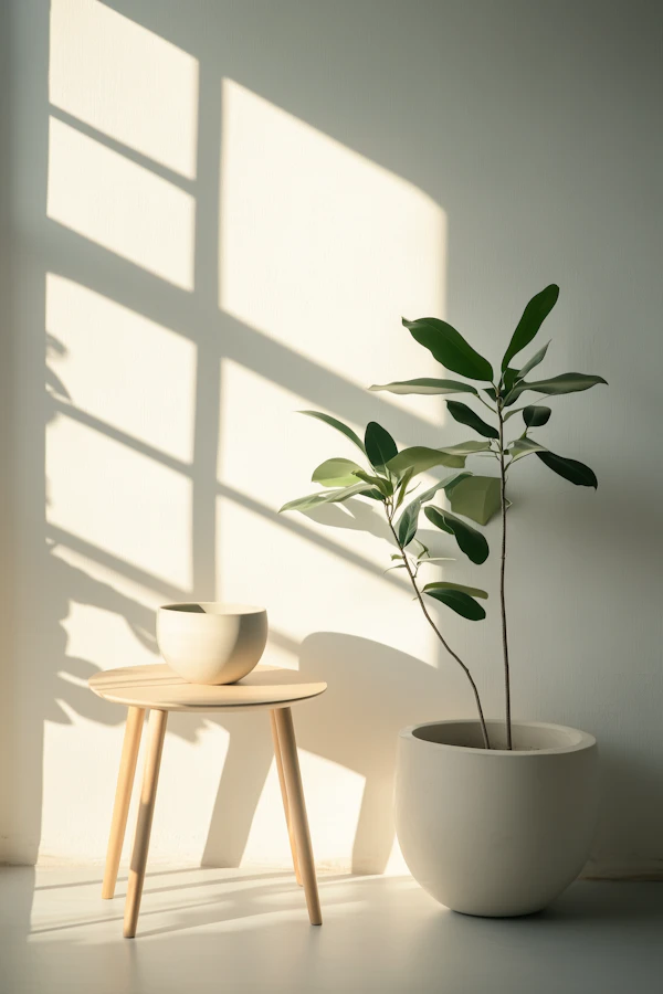 Minimalist Interior Scene