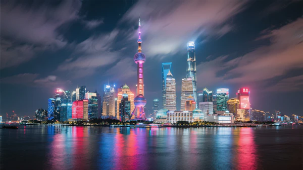 Vibrant Night Cityscape
