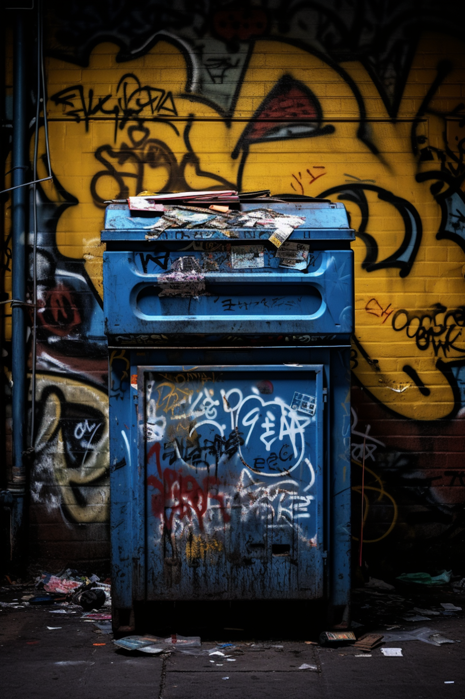 Urban Palimpsest: Graffiti and Decay