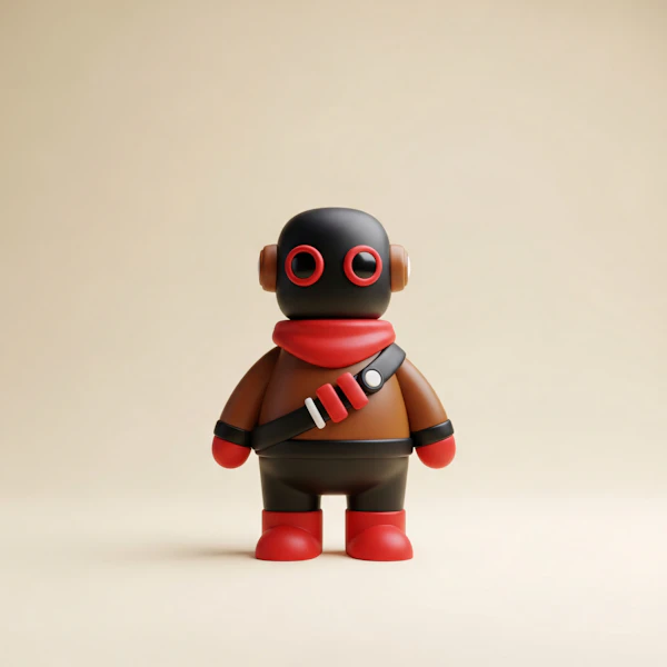 Stylized Toy Figure
