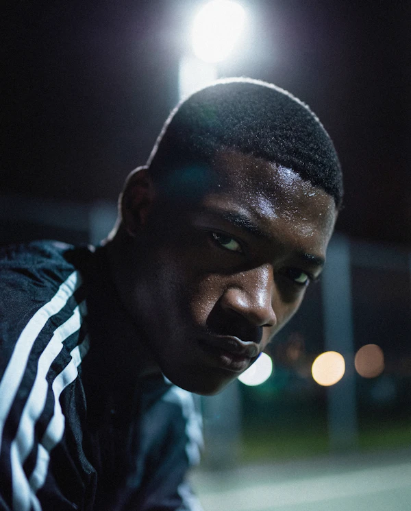Intense Night Portrait