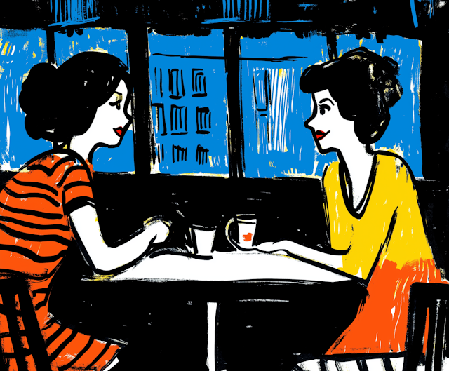 Conversation at the Cafe