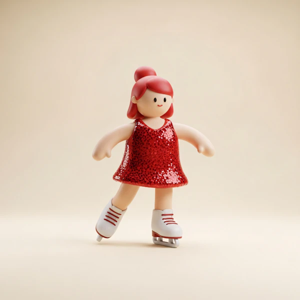 Figure Skater Character