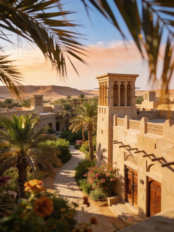 Desert Village Serenity
