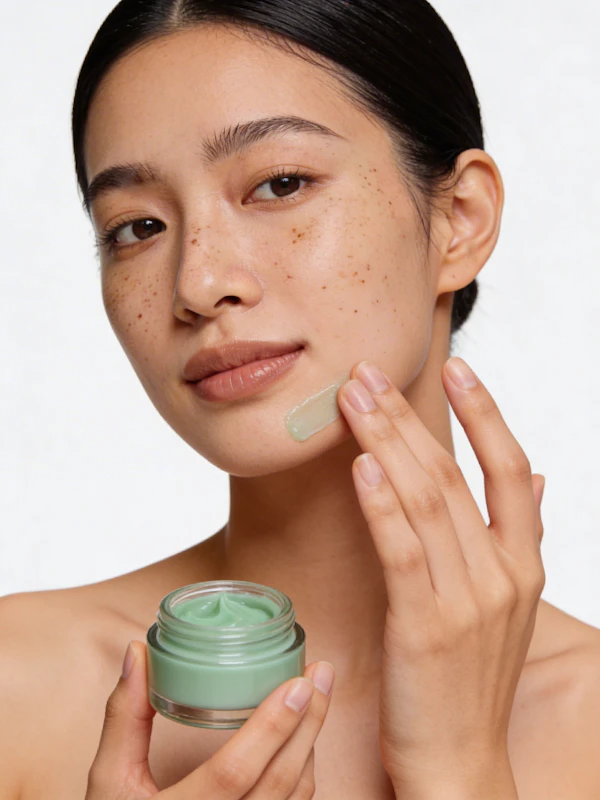 Skincare Routine Portrait