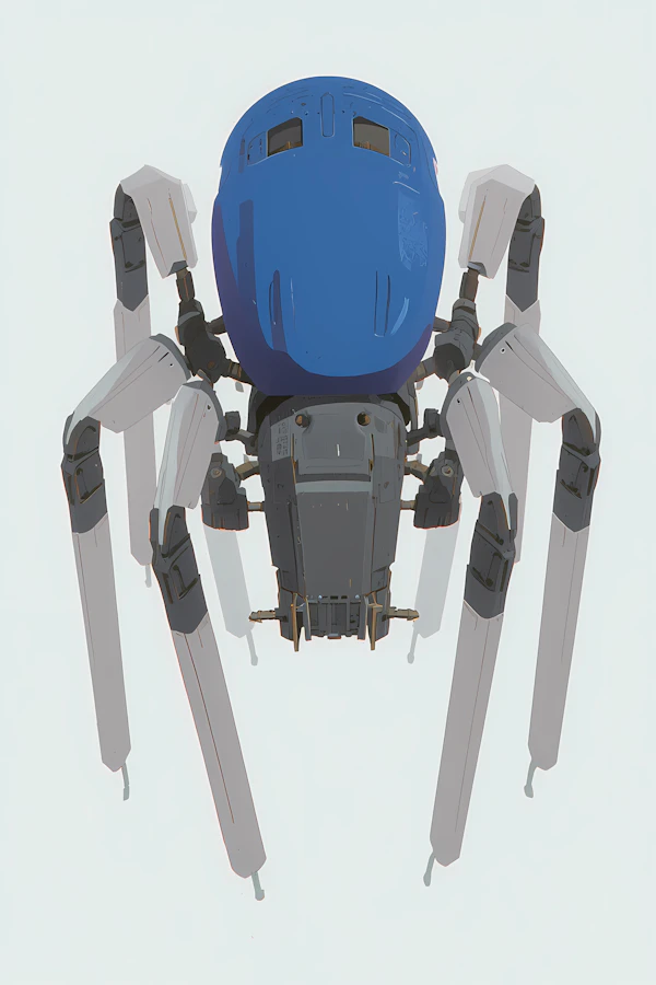 Futuristic Spider Bot