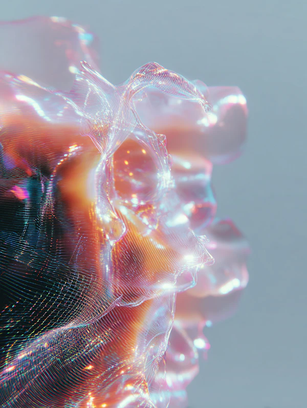 Iridescent Abstract Flow