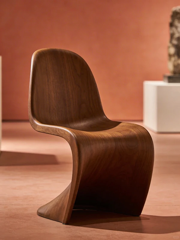Sculptural Wooden Chair
