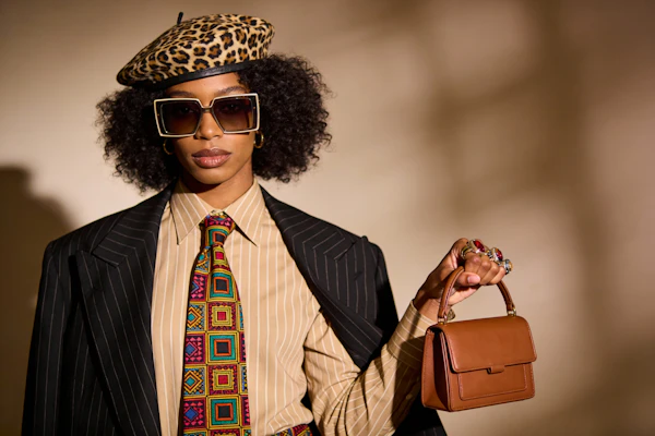 Stylish Fashion Portrait