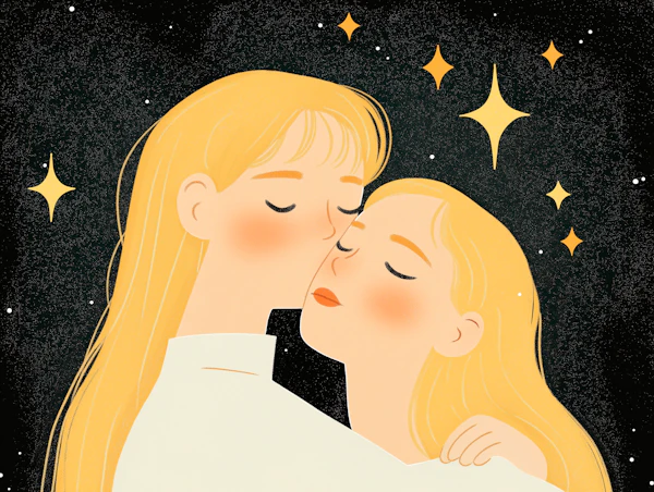 Embrace Under the Stars