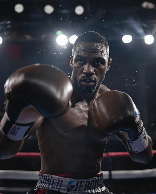 Boxer in Action