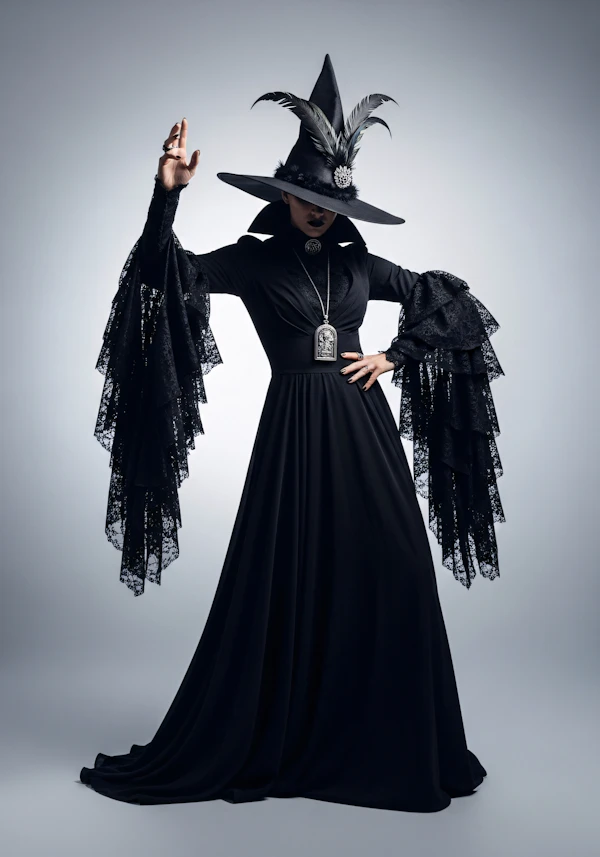 Gothic Elegance Portrait