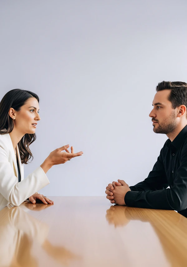 Conversation at Table